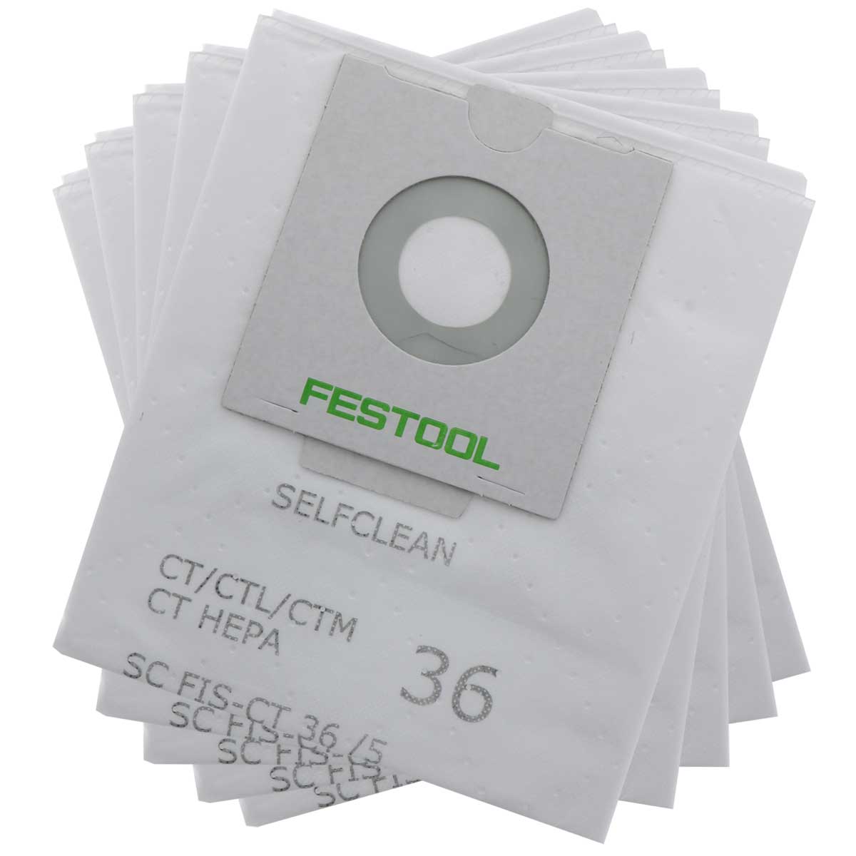 Fleece Filter Bags for CT36E Vac 5